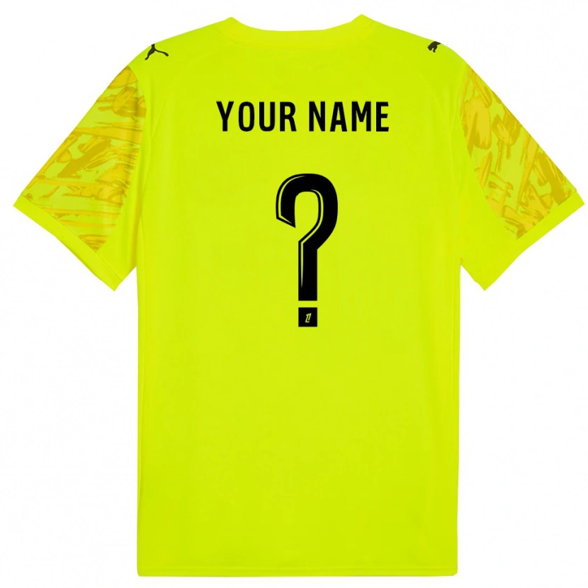 Danxen Dames Stade Reims Fluorescerend Groen Geel Keepersshirt 2025/26 T-Shirt België