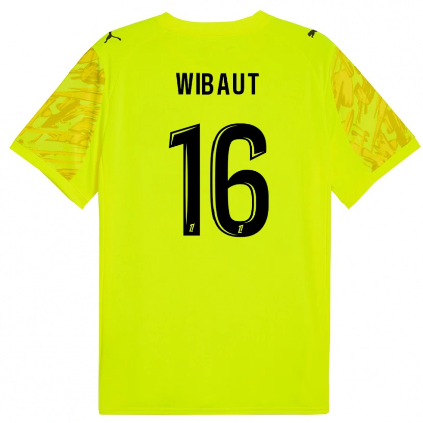 Danxen Dames Clara Wibaut #16 Fluorescerend Groen Geel Keepersshirt 2025/26 T-Shirt België