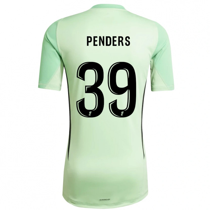 Danxen Dames Mike Penders #39 Lichtgroen Zwart Keepersshirt 2025/26 T-Shirt België