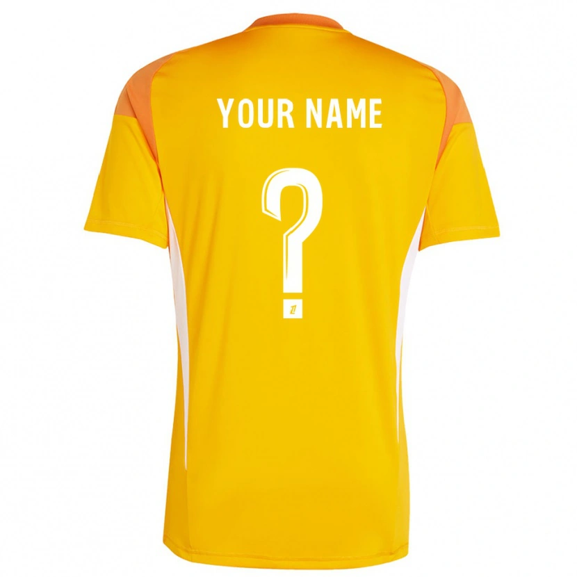 Danxen Dames Paris FC Licht Oranje Wit Keepersshirt 2025/26 T-Shirt België