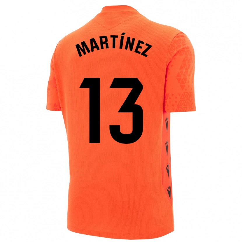 Danxen Dames Fernando Martínez #13 Oranje Zwart Keepersshirt 2025/26 T-Shirt België
