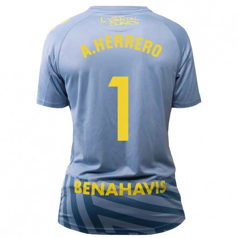 Danxen Dames Alfonso Herrero #1 Lichtstalen Blauw Keepersshirt 2025/26 T-Shirt België