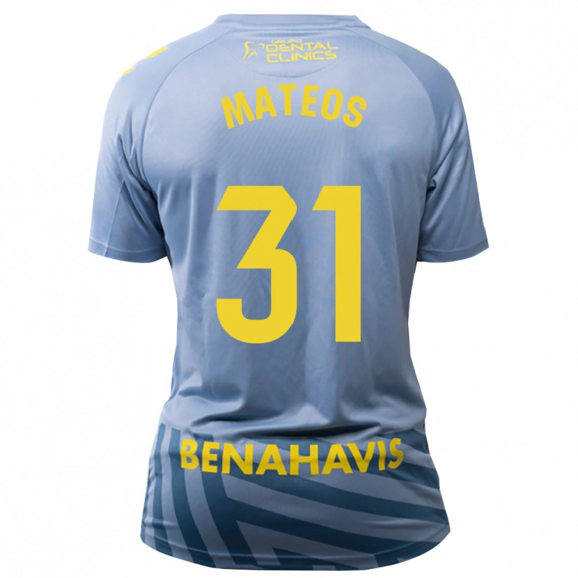 Danxen Dames Álex Mateos #31 Lichtstalen Blauw Keepersshirt 2025/26 T-Shirt België