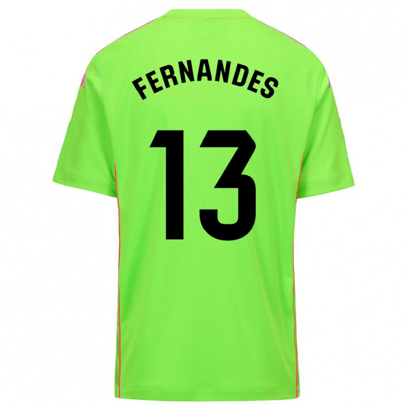 Danxen Dames Guilherme Fernandes #13 Lirme Diep Roze Keepersshirt 2025/26 T-Shirt België