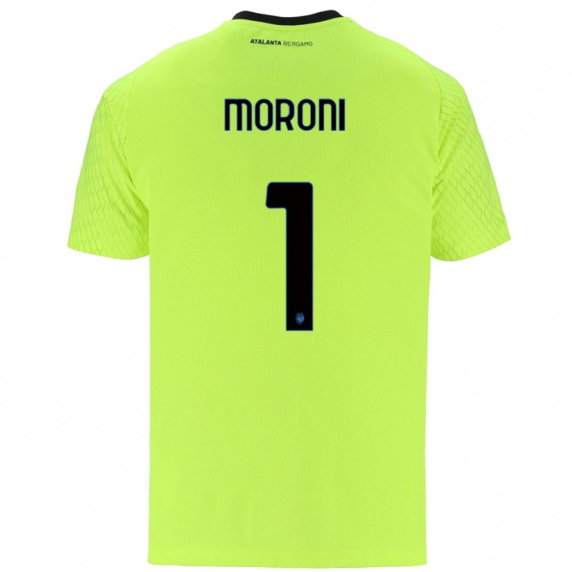 Danxen Dames Tommaso Moroni #1 Geel Groen Rood Keepersshirt 2025/26 T-Shirt België