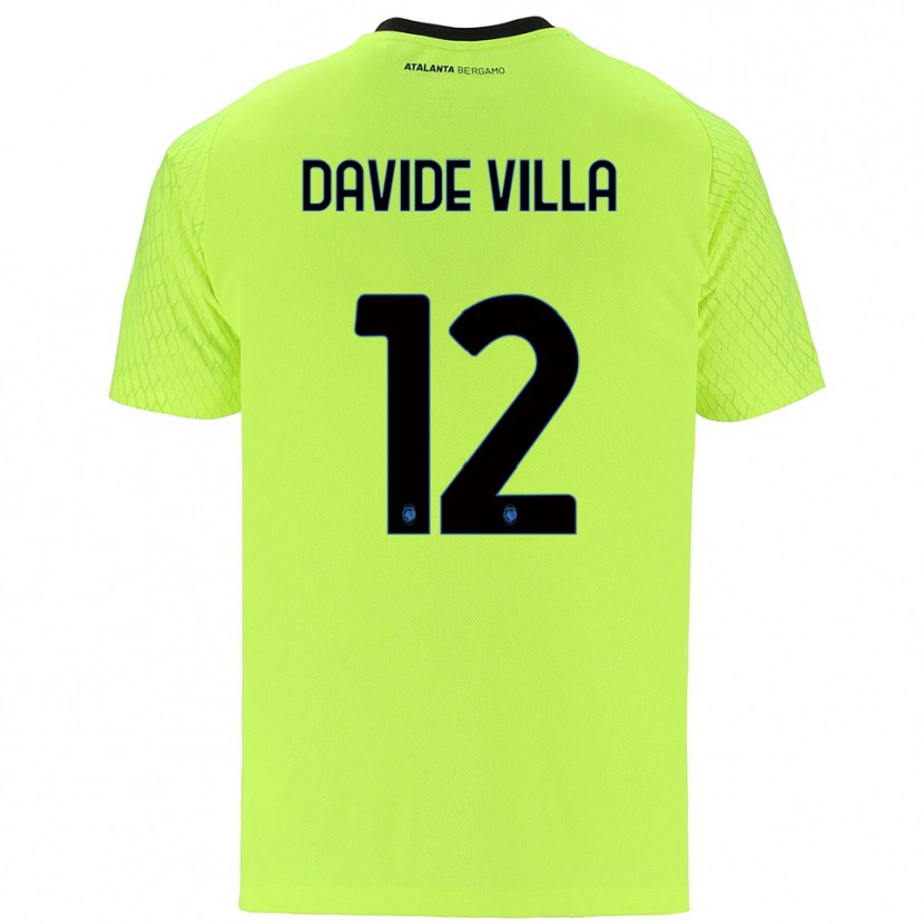 Danxen Dames Matteo Davide Villa #12 Geel Groen Rood Keepersshirt 2025/26 T-Shirt België