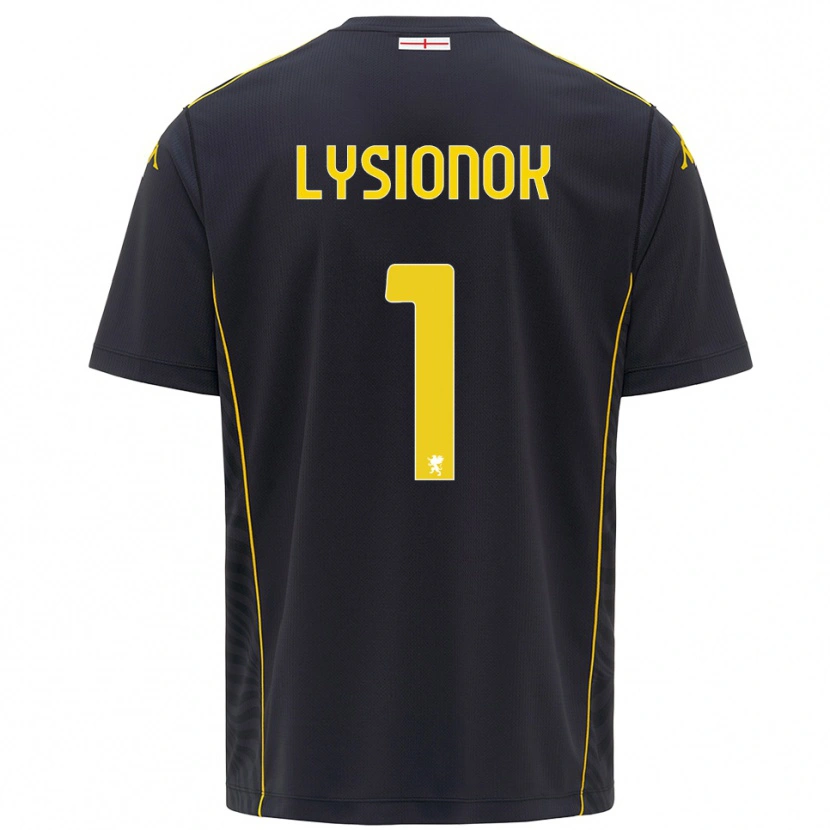 Danxen Dames Ernestas Lysionok #1 Zwart Geel Keepersshirt 2025/26 T-Shirt België