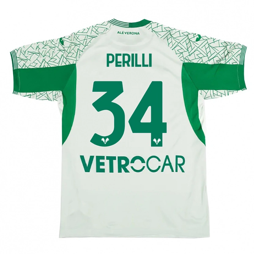 Danxen Dames Simone Perilli #34 Groen Rood Keepersshirt 2025/26 T-Shirt België