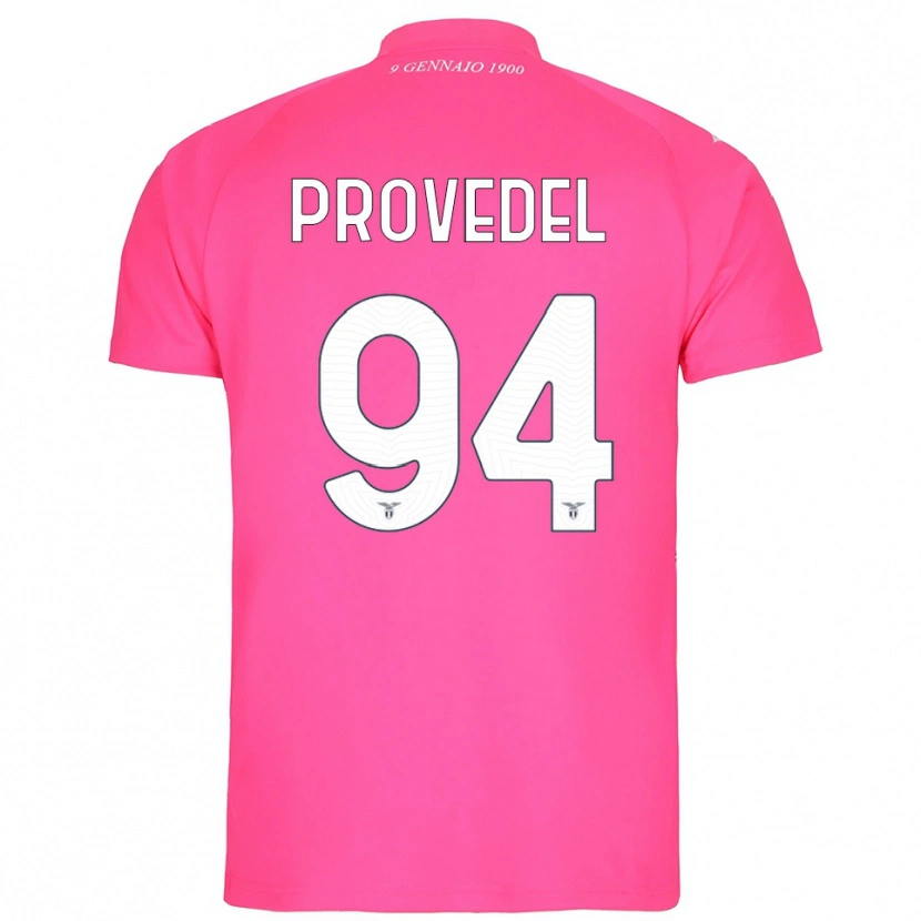 Danxen Dames Ivan Provedel #94 Diep Roze Keepersshirt 2025/26 T-Shirt België