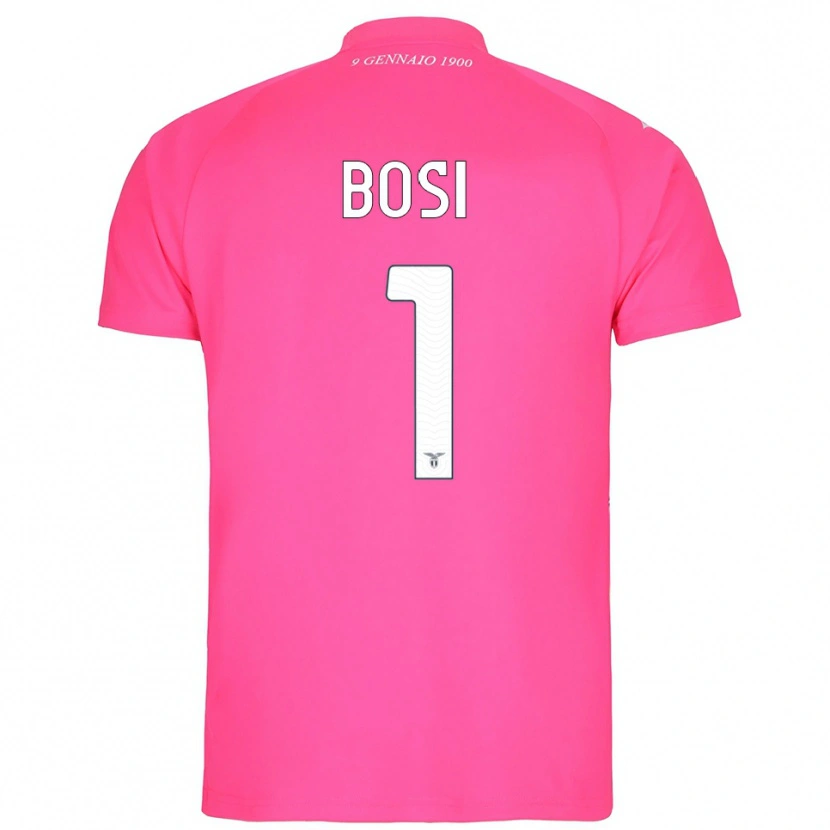 Danxen Dames Gioele Bosi #1 Diep Roze Keepersshirt 2025/26 T-Shirt België