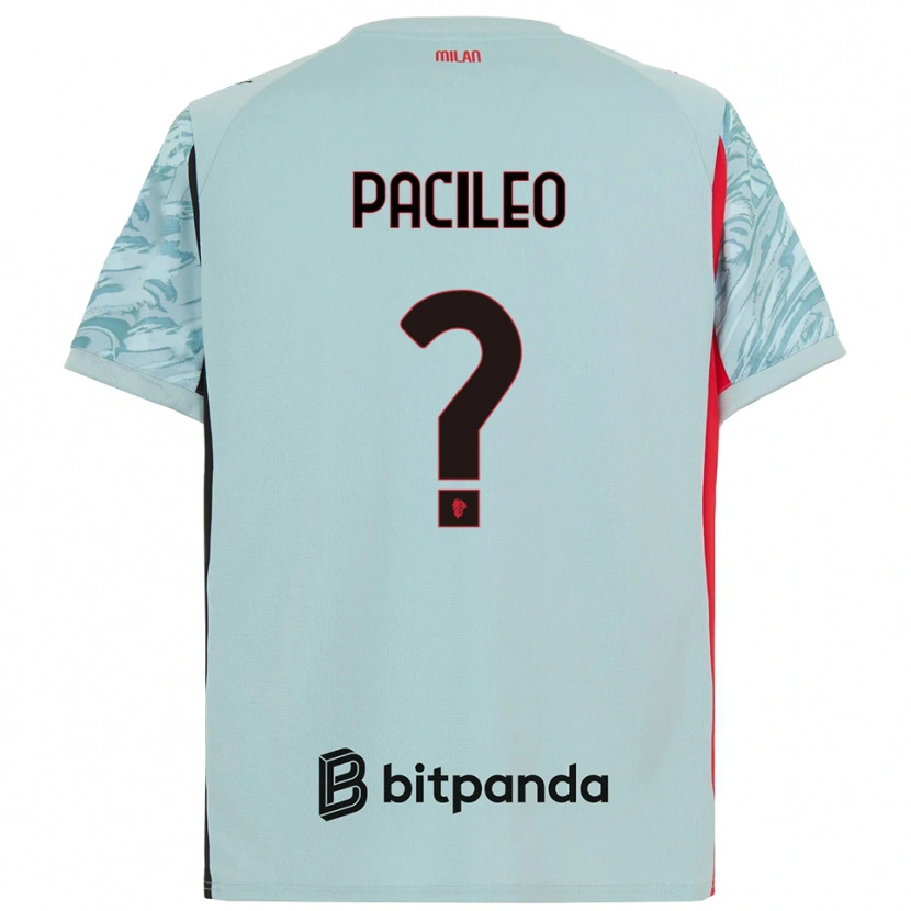 Danxen Dames Alessandro Pacileo #0 Licht Blauw Rood Keepersshirt 2025/26 T-Shirt België