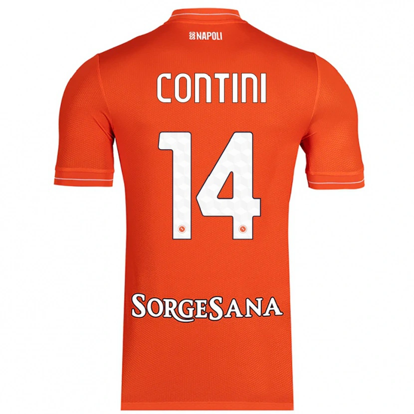 Danxen Dames Nikita Contini #14 Oranje Rood Wit Keepersshirt 2025/26 T-Shirt België