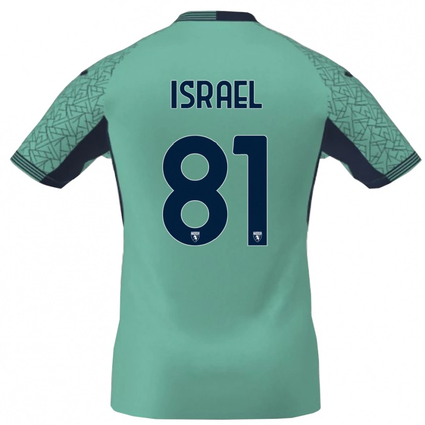 Danxen Dames Franco Israel #81 Blauw Lagune Keepersshirt 2025/26 T-Shirt België