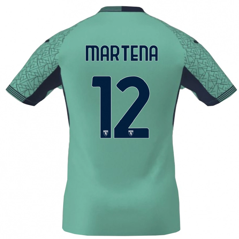 Danxen Dames Gabriele Martena #12 Blauw Lagune Keepersshirt 2025/26 T-Shirt België