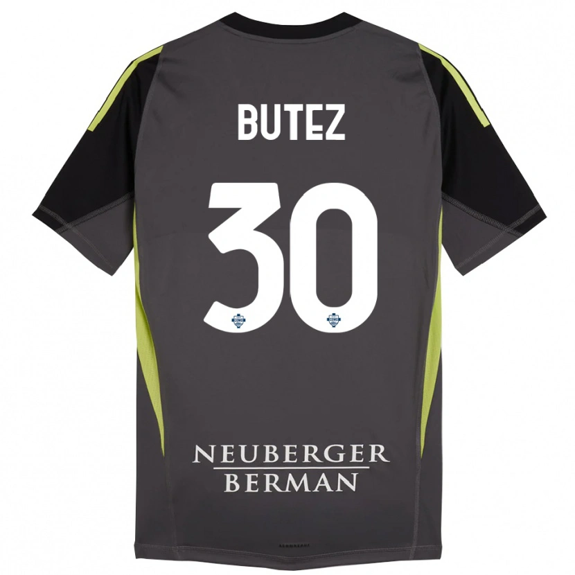 Danxen Dames Jean Butez #30 Zwart Licht Groen Keepersshirt 2025/26 T-Shirt België
