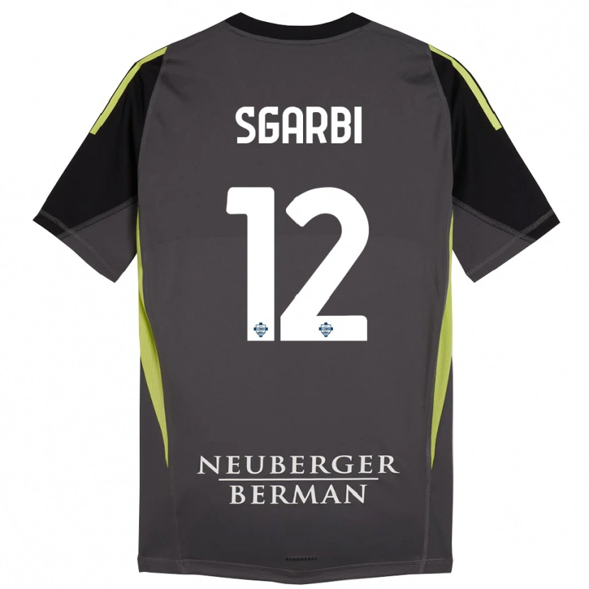 Danxen Dames Dylan Sgarbi #12 Zwart Licht Groen Keepersshirt 2025/26 T-Shirt België