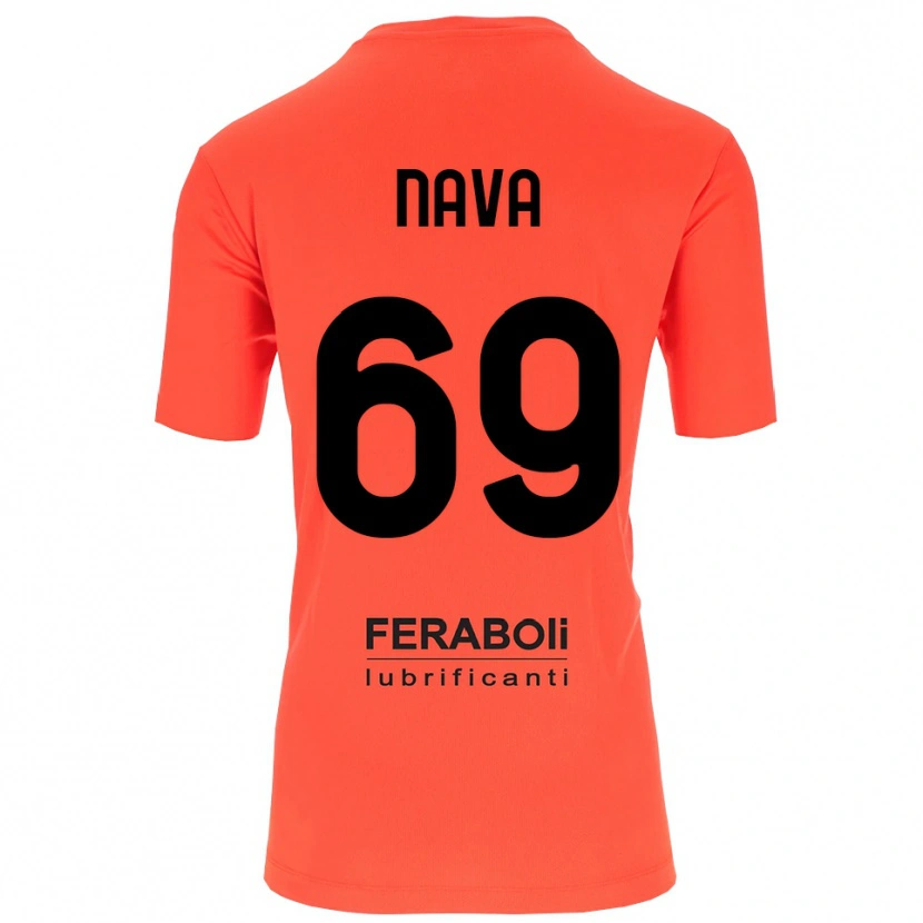 Danxen Dames Lapo Nava #69 Oranje Rood Zwart Keepersshirt 2025/26 T-Shirt België