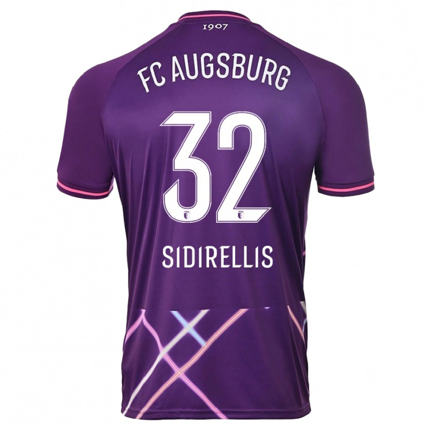 Danxen Dames Konstantinos Sidirellis #32 Paars Roze Keepersshirt 2025/26 T-Shirt België
