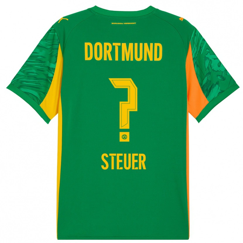 Danxen Dames Etienne Steuer #0 Groen Oranje Keepersshirt 2025/26 T-Shirt België