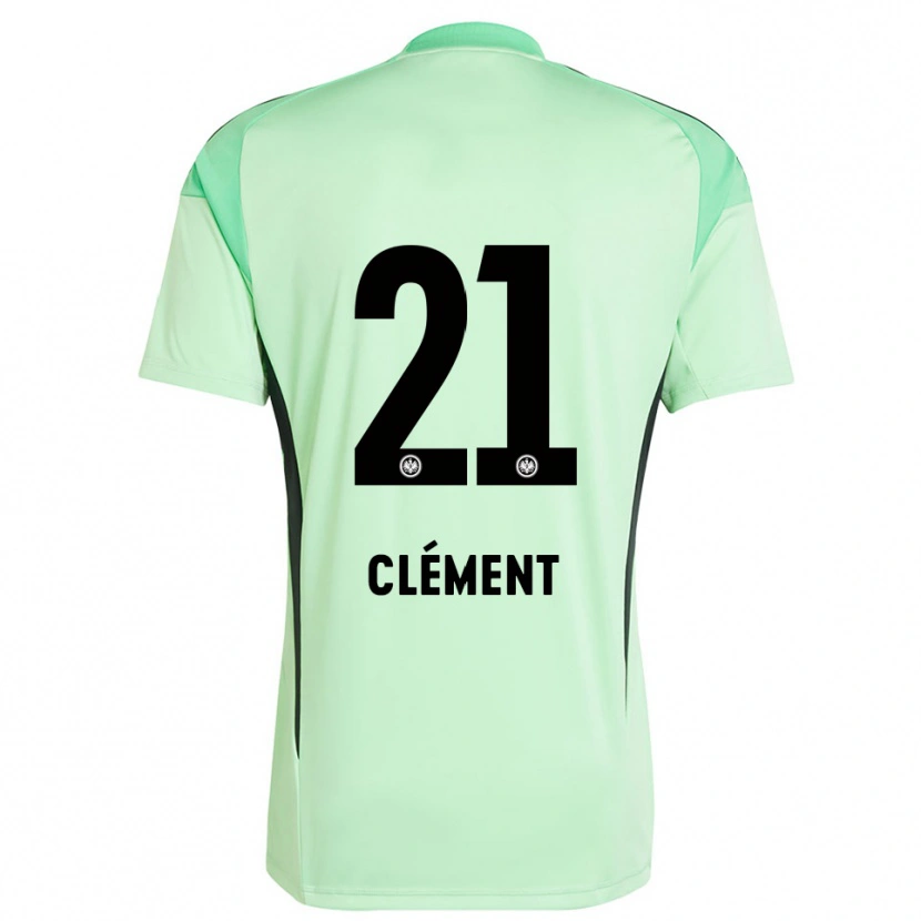 Danxen Dames Noah Clément #21 Licht Groen Zwart Keepersshirt 2025/26 T-Shirt België