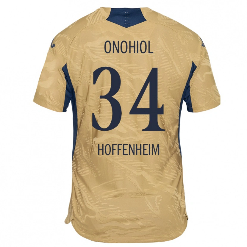 Danxen Dames Yannick Onohiol #34 Tan Zwart Keepersshirt 2025/26 T-Shirt België