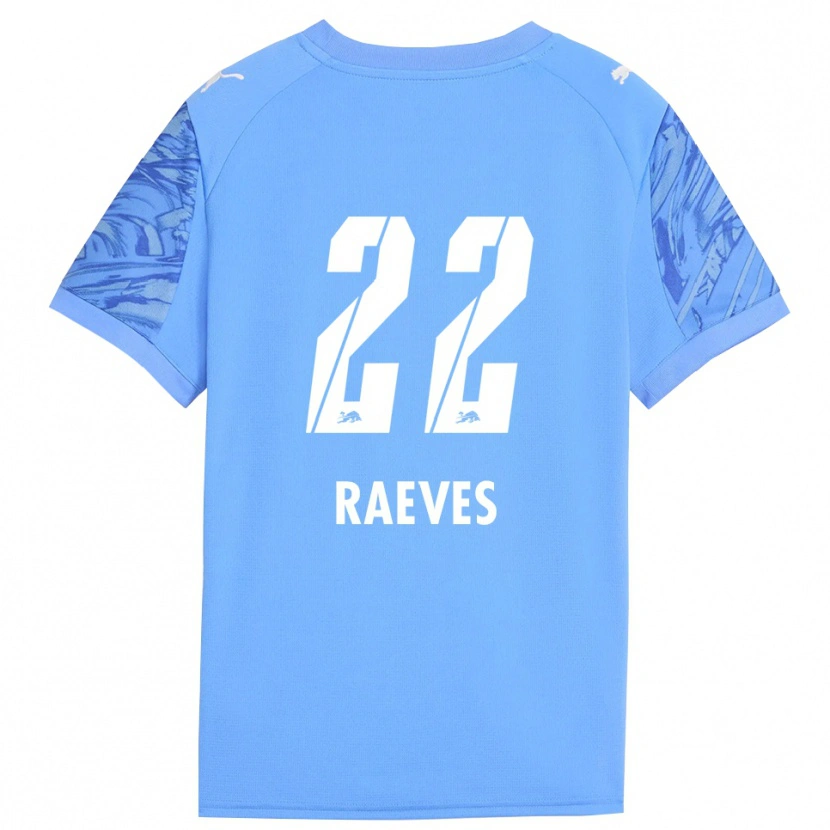 Danxen Dames Dries Raeves #22 Koninklijk Blauw Rood Keepersshirt 2025/26 T-Shirt België