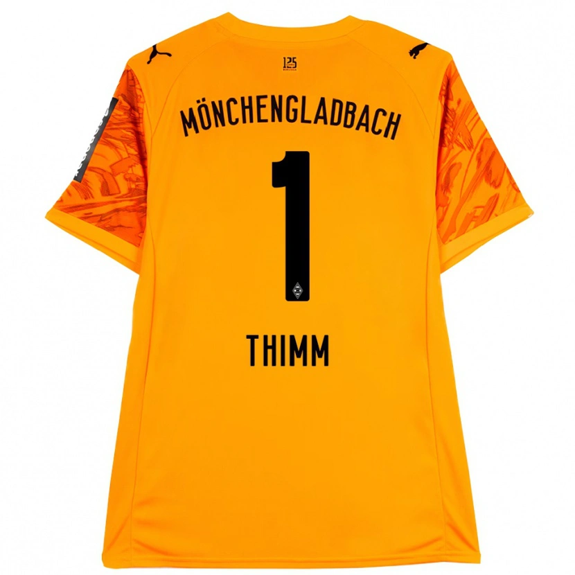 Danxen Dames Joshua Thimm #1 Oranje Geel Zwart Keepersshirt 2025/26 T-Shirt België