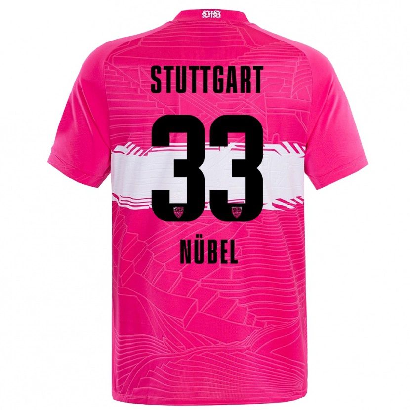 Danxen Dames Alexander Nübel #33 Diep Roze Zwart Keepersshirt 2025/26 T-Shirt België