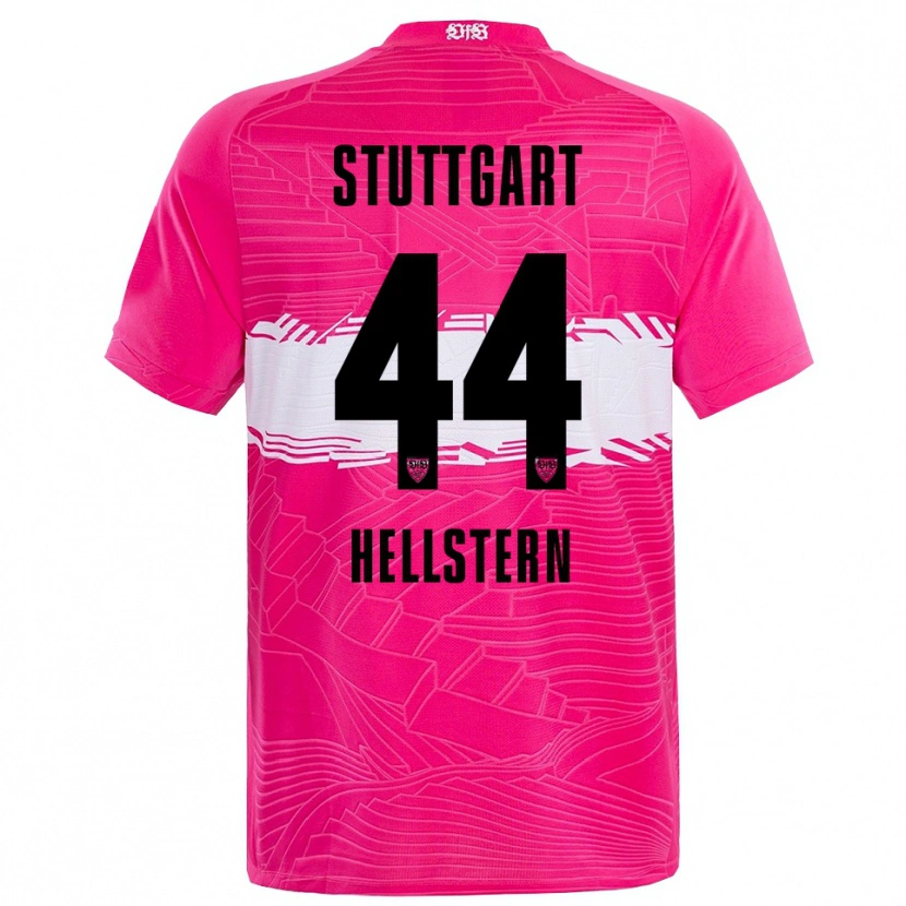 Danxen Dames Florian Hellstern #44 Diep Roze Zwart Keepersshirt 2025/26 T-Shirt België