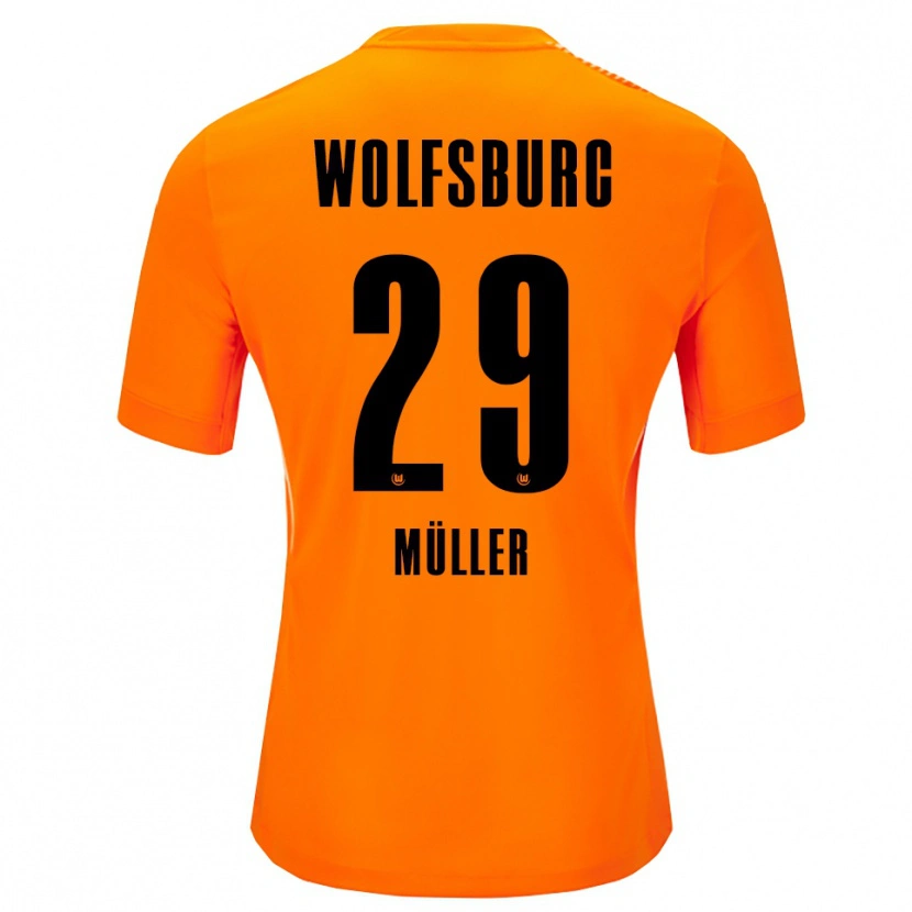 Danxen Dames Marius Müller #29 Rood Zwart Keepersshirt 2025/26 T-Shirt België