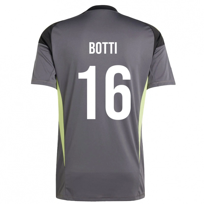 Danxen Dames Federico Botti #16 Dim Grijs Keepersshirt 2025/26 T-Shirt België