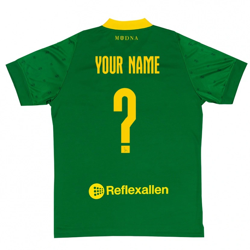 Danxen Dames Modena FC Groen Geel Keepersshirt 2025/26 T-Shirt België
