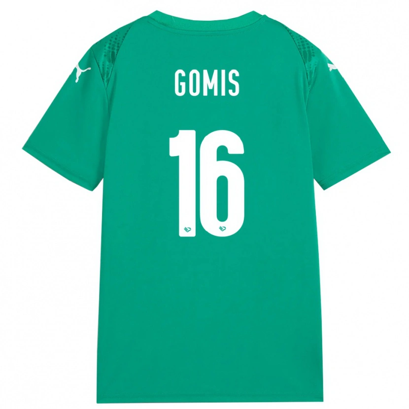Danxen Dames Alfred Gomis #16 Zeegroen Wit Keepersshirt 2025/26 T-Shirt België