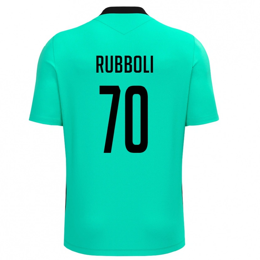 Danxen Dames Lorenzo Rubboli #70 Turquoise Zwart Keepersshirt 2025/26 T-Shirt België
