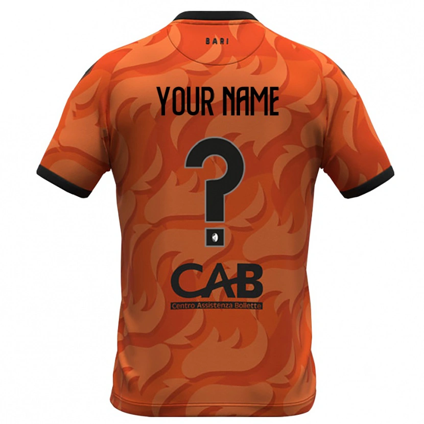Danxen Dames SSC Bari Donker Oranje Zwart Keepersshirt 2025/26 T-Shirt België