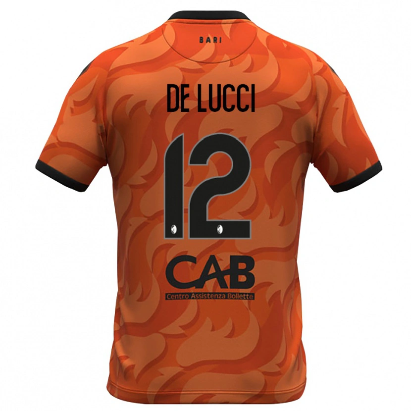 Danxen Dames Paolo De Lucci #12 Donker Oranje Zwart Keepersshirt 2025/26 T-Shirt België