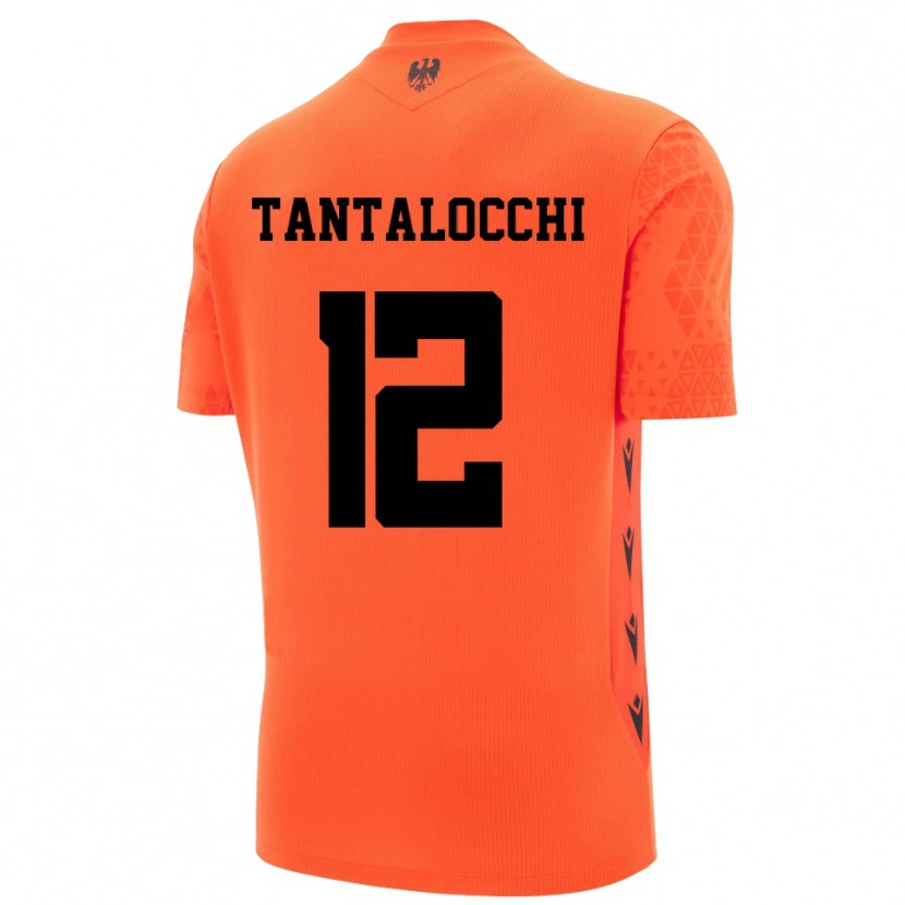 Danxen Dames Elia Tantalocchi #12 Donker Oranje Zwart Keepersshirt 2025/26 T-Shirt België