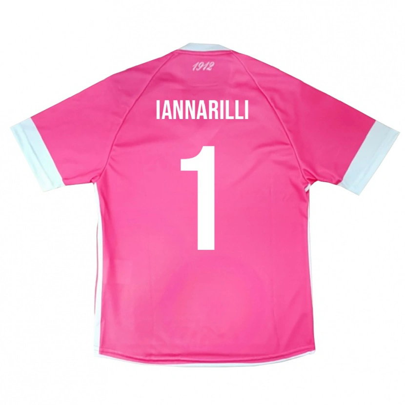 Danxen Dames Antony Iannarilli #1 Fuchsia Wit Keepersshirt 2025/26 T-Shirt België