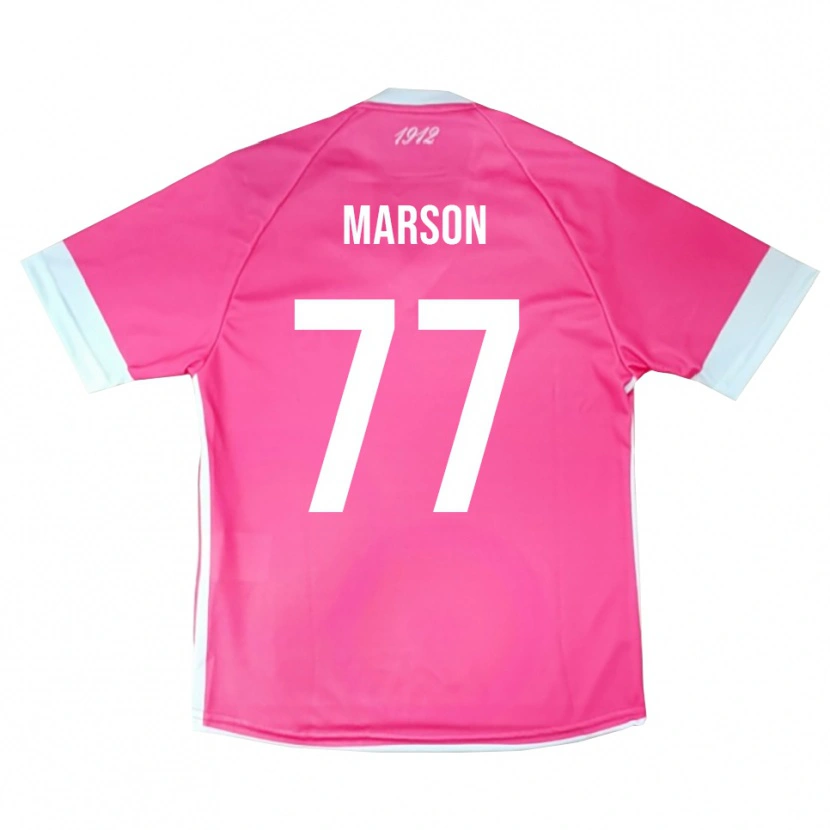 Danxen Dames Leonardo Marson #77 Fuchsia Wit Keepersshirt 2025/26 T-Shirt België