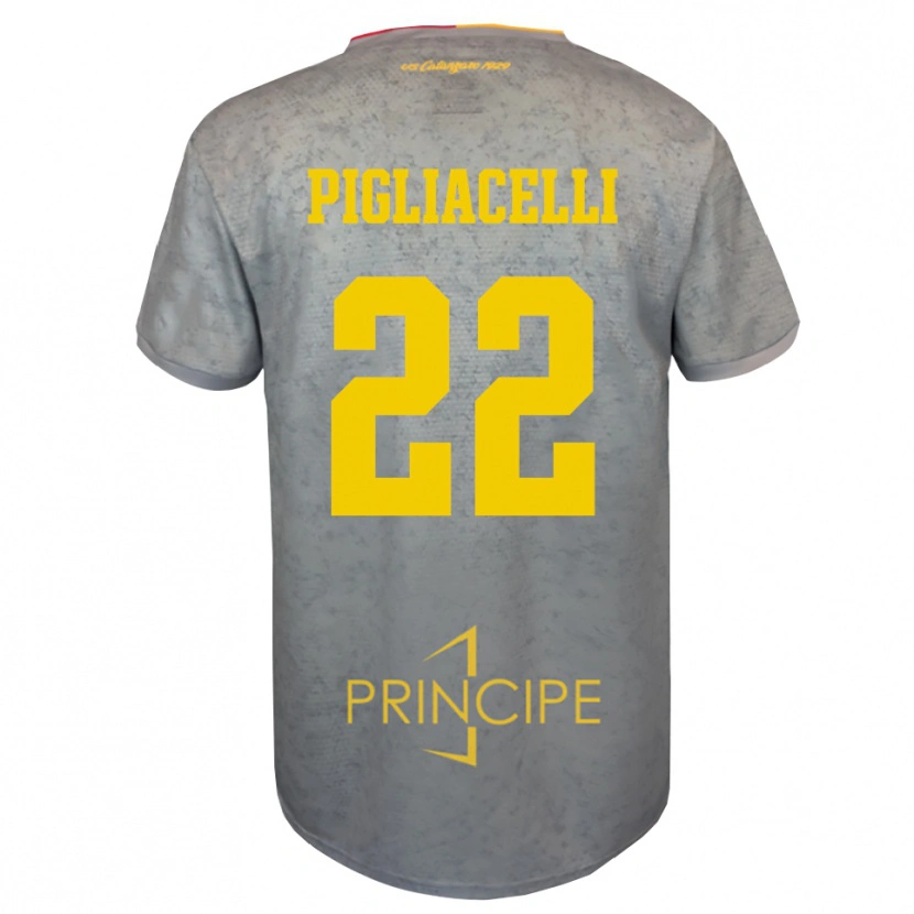 Danxen Dames Mirko Pigliacelli #22 Zilver Zandbruin Keepersshirt 2025/26 T-Shirt België