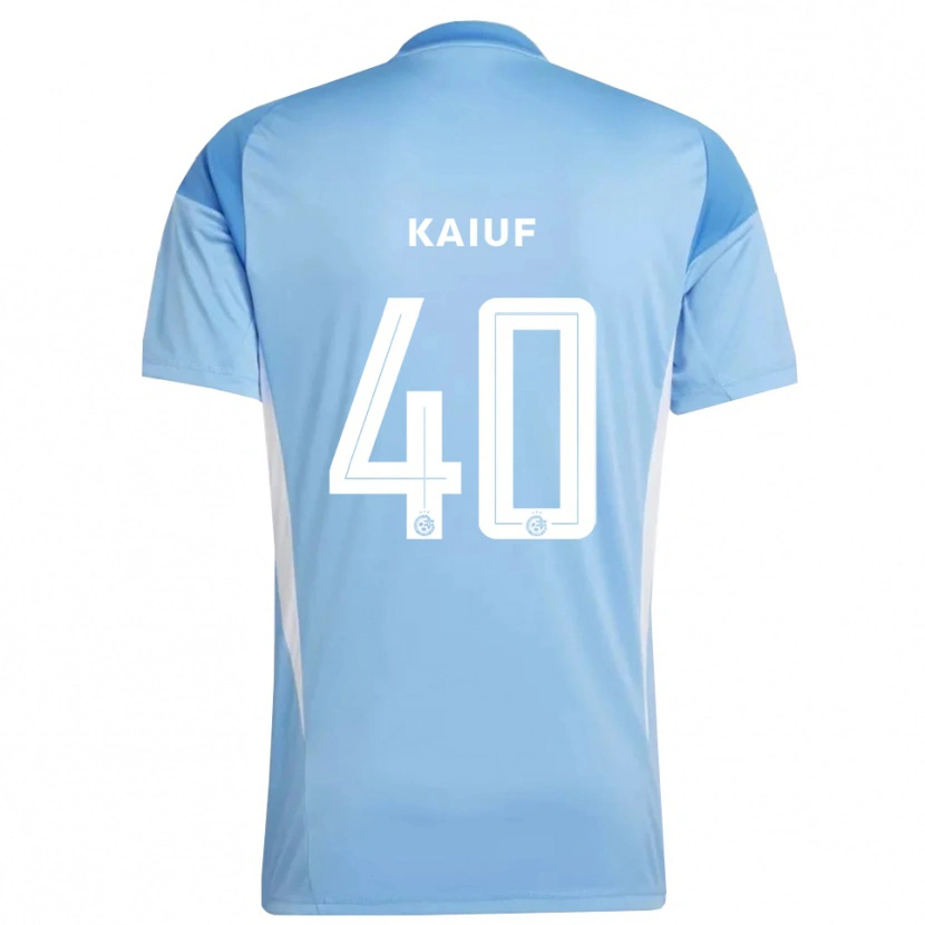 Danxen Dames Sharif Kaiuf #40 Lichtblauw Wit Keepersshirt 2025/26 T-Shirt België