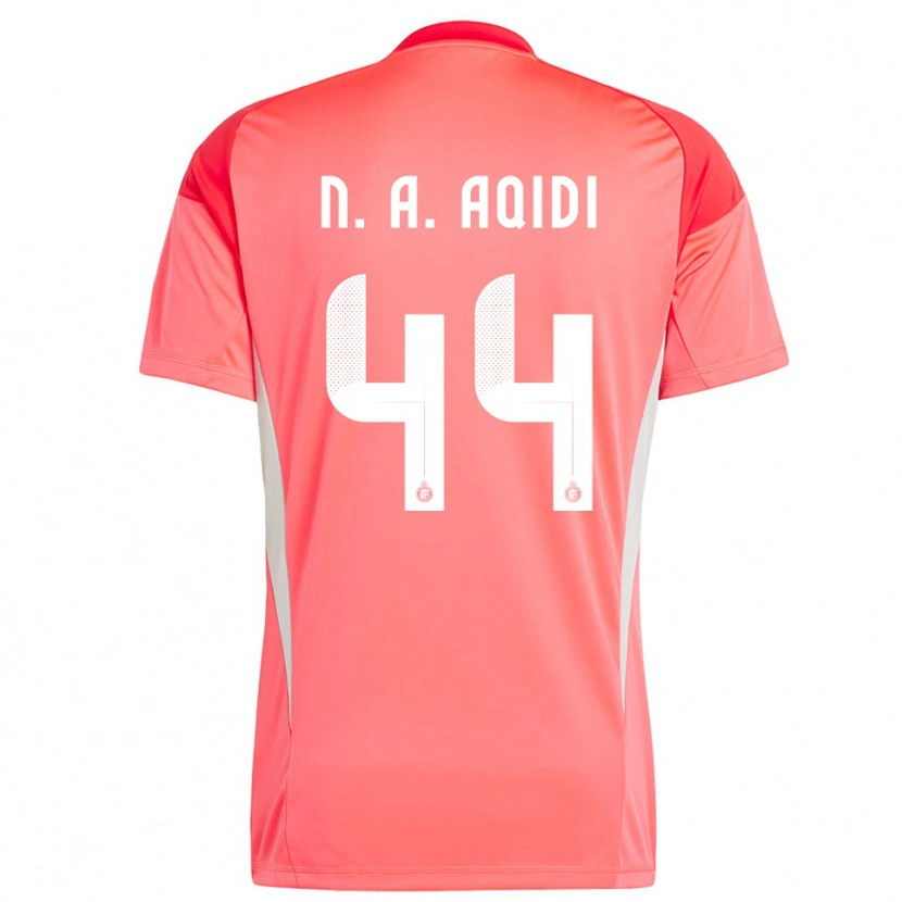 Danxen Dames Nawaf Al-Aqidi #44 Rood Oranje Geel Keepersshirt 2025/26 T-Shirt België