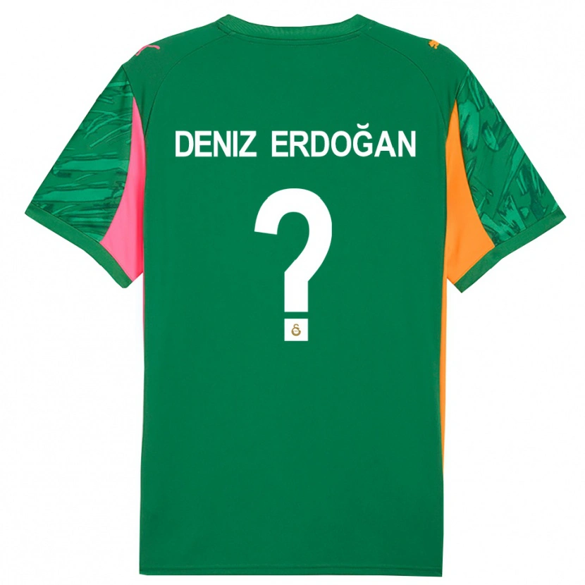 Danxen Dames Ali Deniz Erdoğan #0 Groen Oranje Roze Keepersshirt 2025/26 T-Shirt België