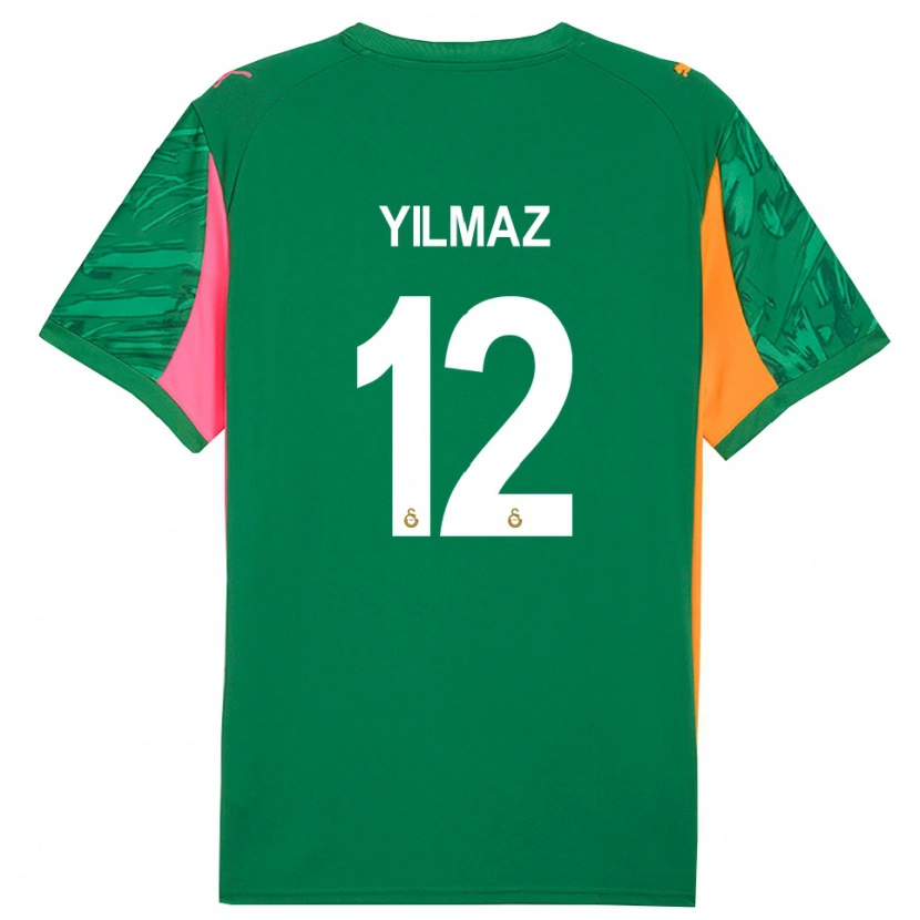 Danxen Dames Arda Yılmaz #12 Groen Oranje Roze Keepersshirt 2025/26 T-Shirt België