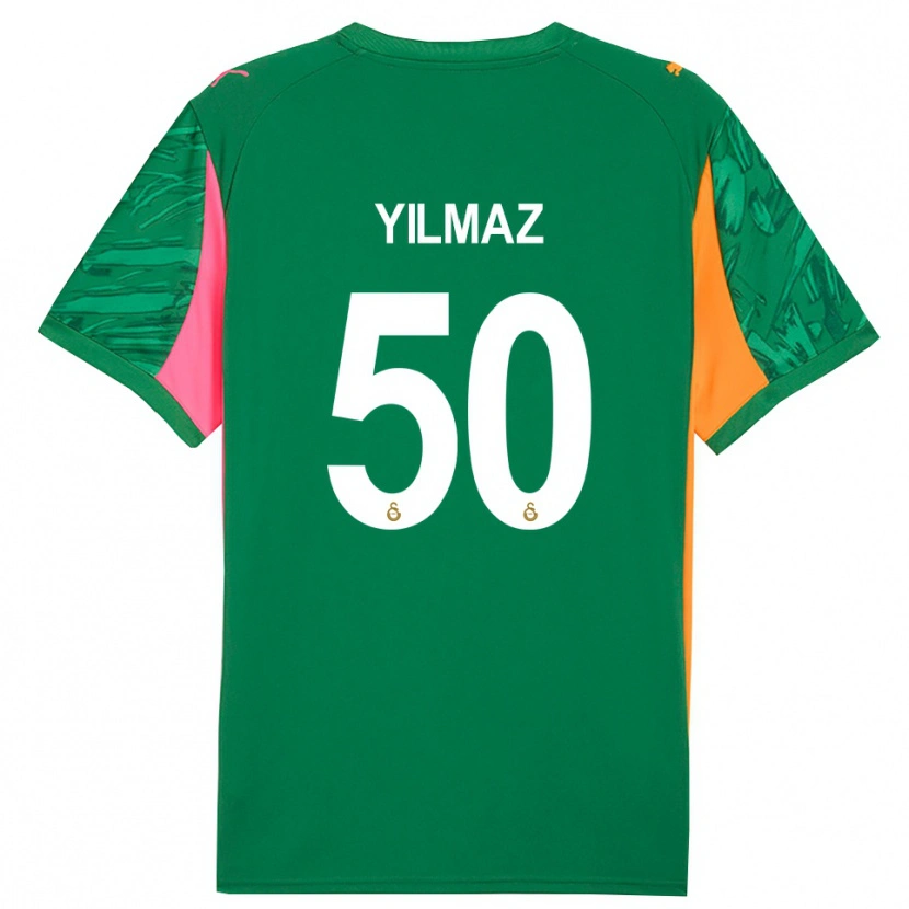Danxen Dames Jankat Yılmaz #50 Groen Oranje Roze Keepersshirt 2025/26 T-Shirt België