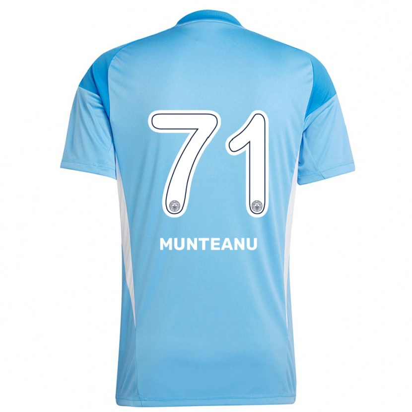 Danxen Dames Natalia Munteanu #71 Koningsblauw Wit Keepersshirt 2025/26 T-Shirt België