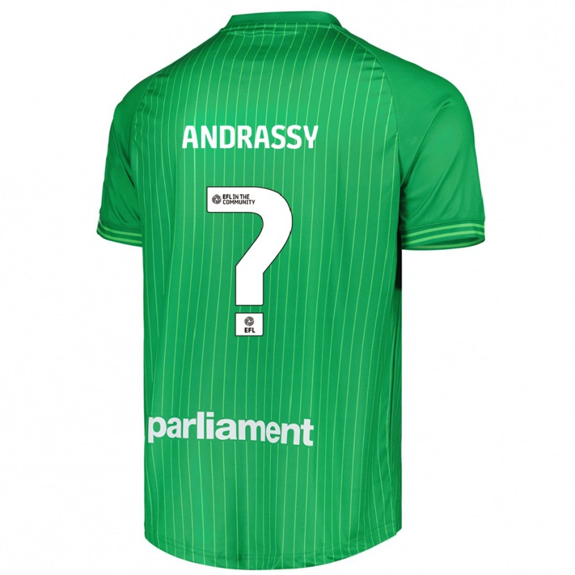 Danxen Dames Oliver Andrassy #0 Limoengroen Keepersshirt 2025/26 T-Shirt België