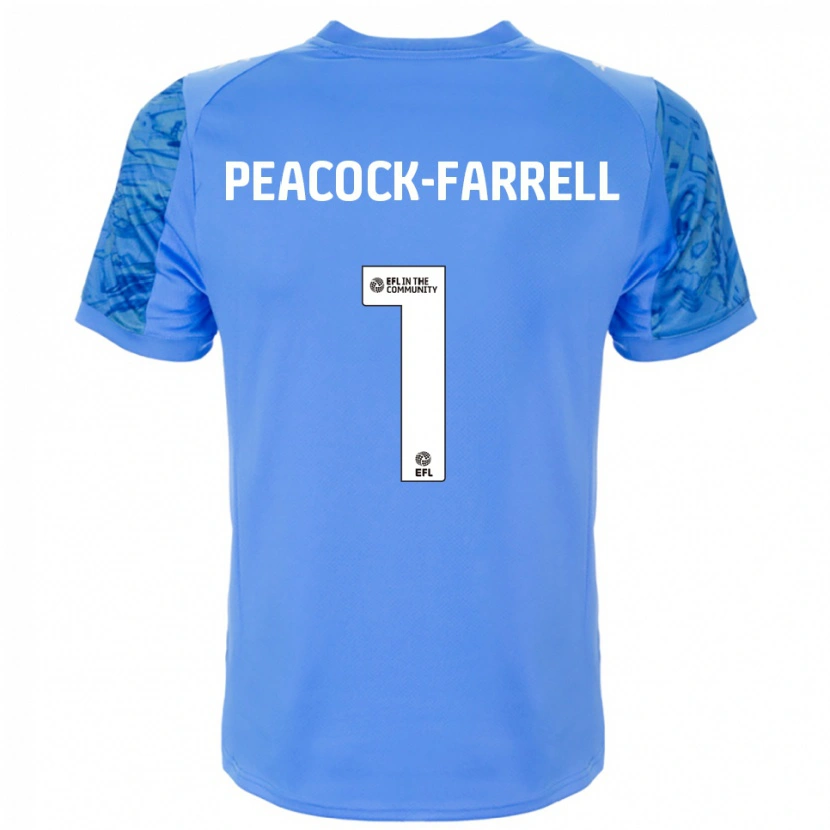 Danxen Dames Bailey Peacock-Farrell #1 Dodgerblauw Keepersshirt 2025/26 T-Shirt België