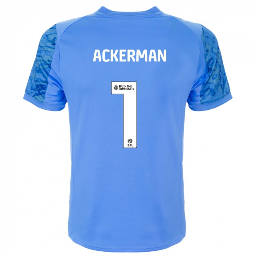 Danxen Dames Emily Ackerman #1 Dodgerblauw Keepersshirt 2025/26 T-Shirt België