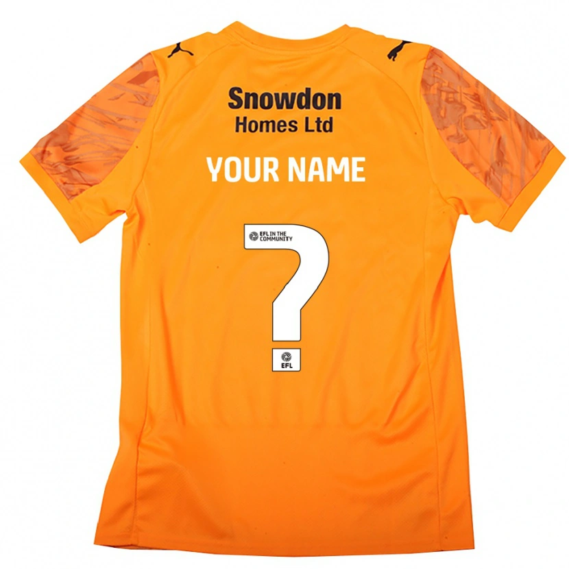 Danxen Dames Northampton Town Oranje Zwart Keepersshirt 2025/26 T-Shirt België
